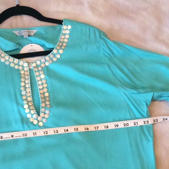 Escapada Gorgeous Aqua tunic in ECU - Picture 7 of 11
